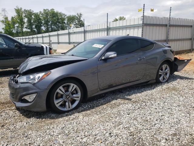 KMHHT6KJ4FU130282 - 2015 HYUNDAI GENESIS CO 3.8L GRAY photo 1