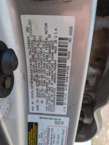 5TEJU62N56Z167225 - 2006 TOYOTA TACOMA DOUBLE CAB PRERUNNER SILVER photo 13