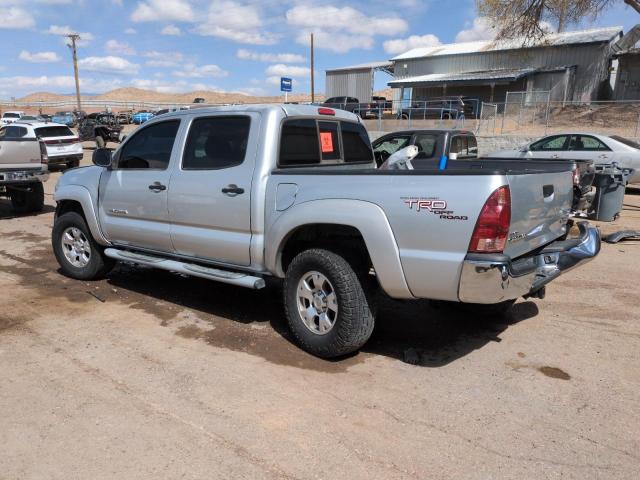 5TEJU62N56Z167225 - 2006 TOYOTA TACOMA DOUBLE CAB PRERUNNER SILVER photo 2