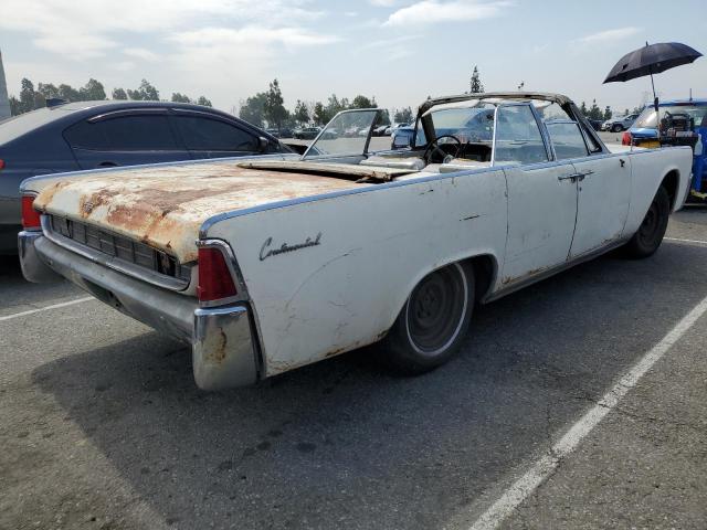 3Y82N410987 - 1963 LINCOLN CONTINITAL WHITE photo 3