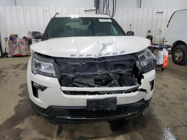 1FM5K8D84KGB21232 - 2019 FORD EXPLORER XLT Білий фото 5