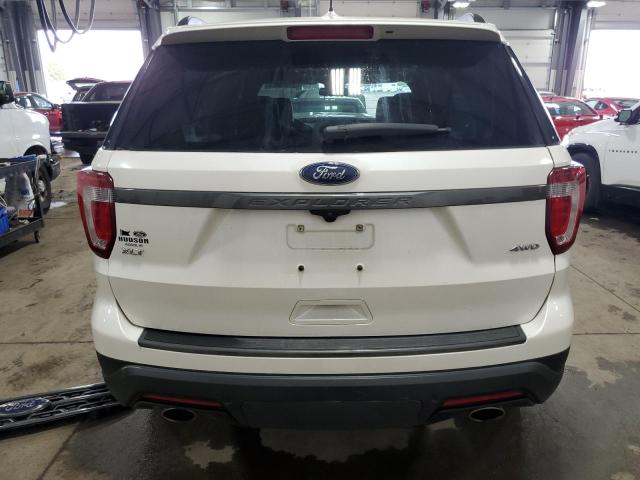 1FM5K8D84KGB21232 - 2019 FORD EXPLORER XLT Білий фото 6