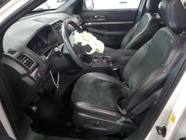 1FM5K8D84KGB21232 - 2019 FORD EXPLORER XLT Білий фото 7