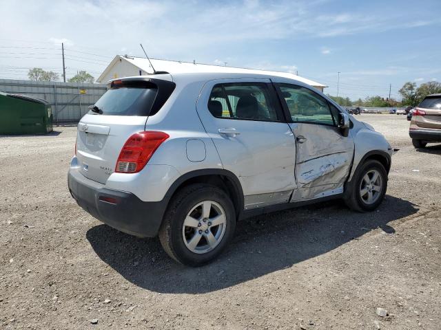 KL7CJPSB5FB217135 - 2015 CHEVROLET TRAX 1LS SILVER photo 3