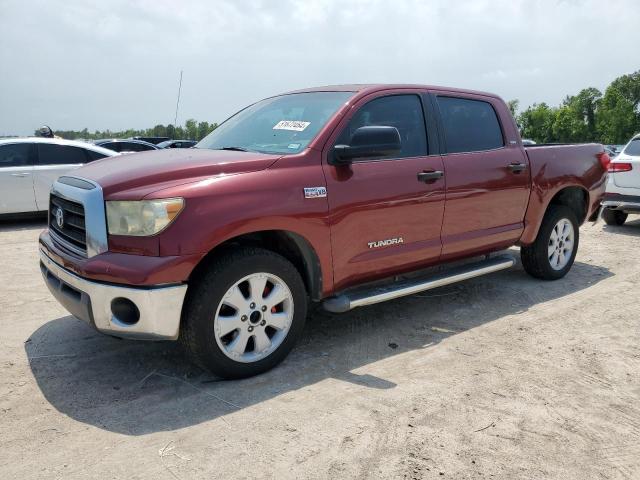 5TBEV54137S460373 - 2007 TOYOTA TUNDRA CREWMAX SR5 RED photo 1