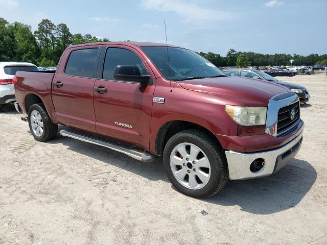 5TBEV54137S460373 - 2007 TOYOTA TUNDRA CREWMAX SR5 RED photo 4