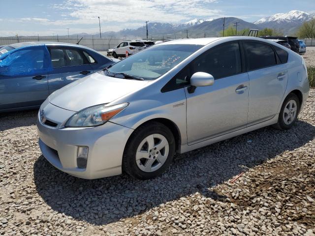 JTDKN3DU4A1273687 - 2010 TOYOTA PRIUS SILVER photo 1