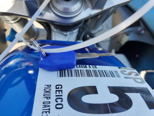 JKAEXEA167A028549 - 2007 KAWASAKI EX650 A Mavi foto 8