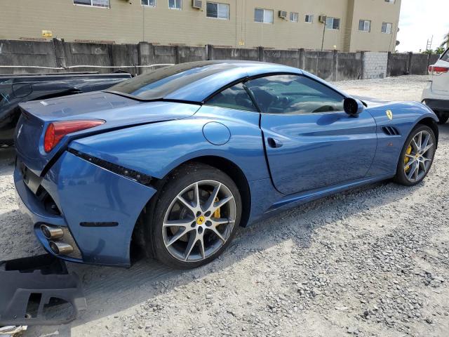 ZFF65LJA8A0172462 - 2010 FERRARI CALIFORNIA BLUE photo 3