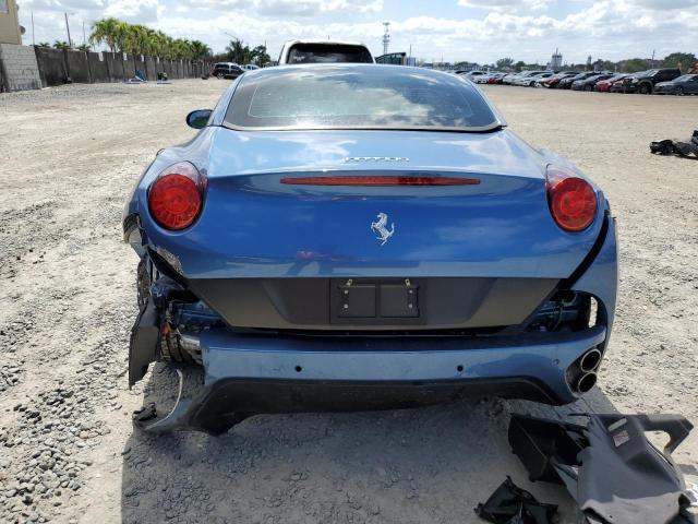 ZFF65LJA8A0172462 - 2010 FERRARI CALIFORNIA BLUE photo 6