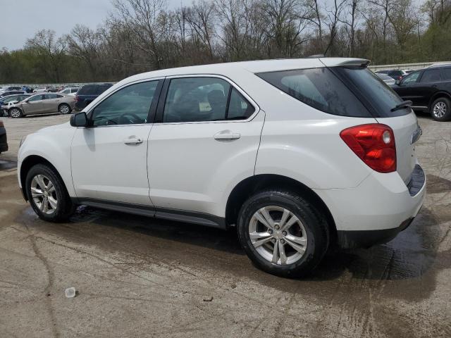 2GNALAEKXF1113289 - 2015 CHEVROLET EQUINOX LS WHITE photo 2