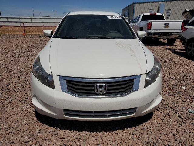 JHMCP26459C000682 - 2009 HONDA ACCORD LXP WHITE photo 5