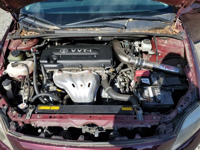 JTKDE177470212320 - 2007 TOYOTA SCION TC MAROON photo 11