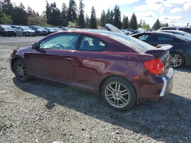 JTKDE177470212320 - 2007 TOYOTA SCION TC MAROON photo 2