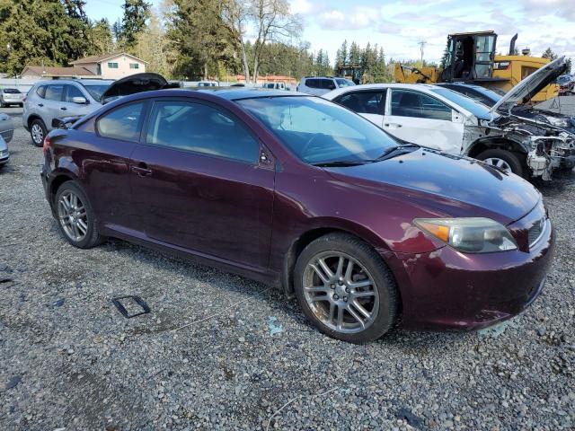 JTKDE177470212320 - 2007 TOYOTA SCION TC MAROON photo 4