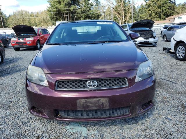 JTKDE177470212320 - 2007 TOYOTA SCION TC MAROON photo 5