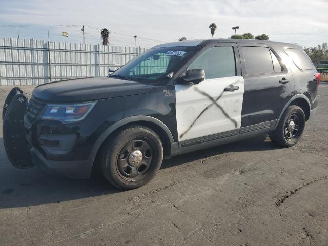 1FM5K8AR5GGC08058 - 2016 FORD EXPLORER POLICE INTERCEPTOR İki rəngli foto 1