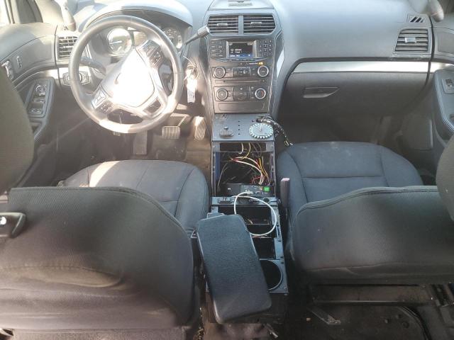 1FM5K8AR5GGC08058 - 2016 FORD EXPLORER POLICE INTERCEPTOR İki rəngli foto 8