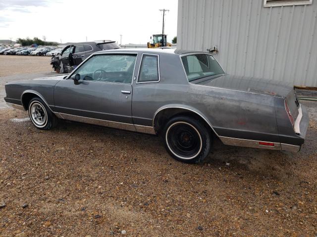 1G1GZ37Z2FR187202 - 1985 CHEVROLET MONTE CARL 灰色 照片 2