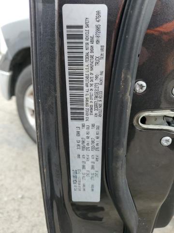 3C6RR7LT8KG631273 - 2019 RAM 1500 CLASS SLT 灰色 照片 12