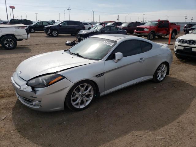 KMHHN66F07U249058 - 2007 HYUNDAI TIBURON GT SILVER photo 1