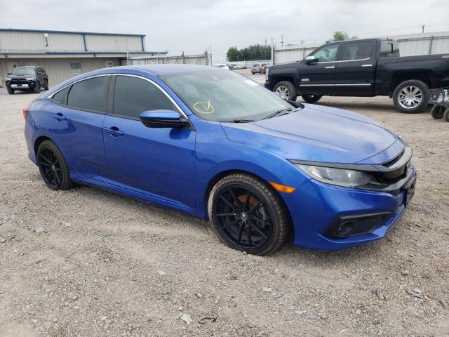 19XFC2F87LE001183 - 2020 HONDA CIVIC SPORT 蓝色 照片 4