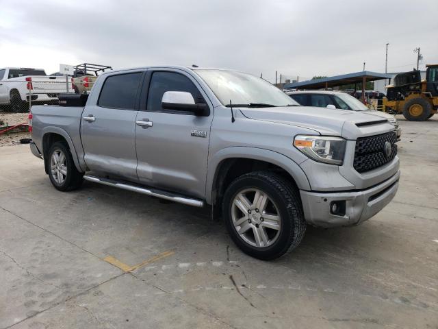 5TFAY5F14KX778662 - 2019 TOYOTA TUNDRA CREWMAX 1794 SILVER photo 4