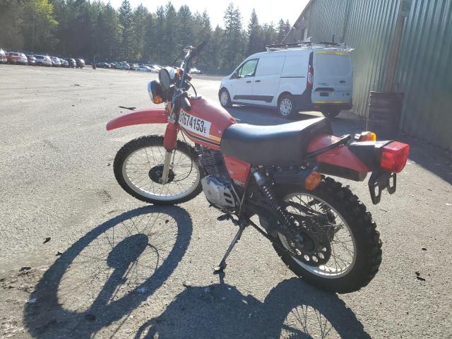 L250S5103390 - 1979 HONDA XL250 S RED photo 3