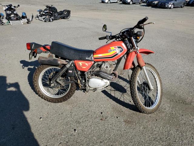 L250S5103390 - 1979 HONDA XL250 S RED photo 9