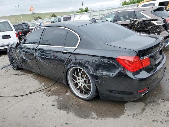 WBAKC8C58ACY68914 - 2010 BMW 750 LI XDRIVE BLACK photo 2