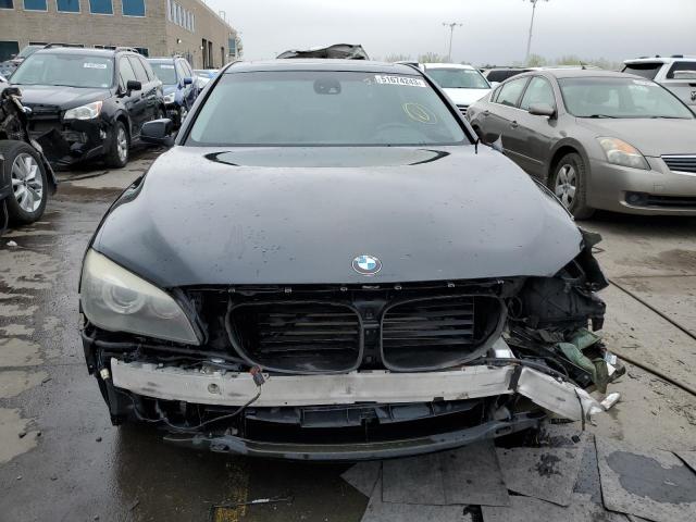 WBAKC8C58ACY68914 - 2010 BMW 750 LI XDRIVE BLACK photo 5