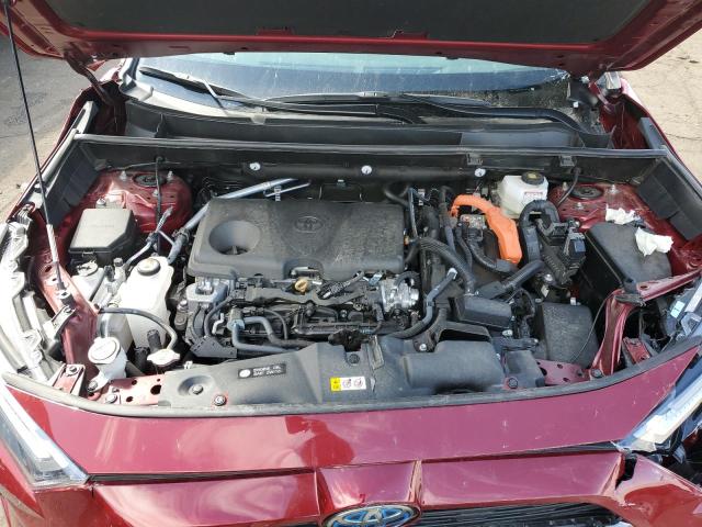 4T3RWRFV6PU099166 - 2023 TOYOTA RAV4 XLE MAROON photo 12