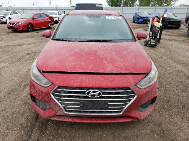 3KPC24A38KE076826 - 2019 HYUNDAI ACCENT SE RED photo 5