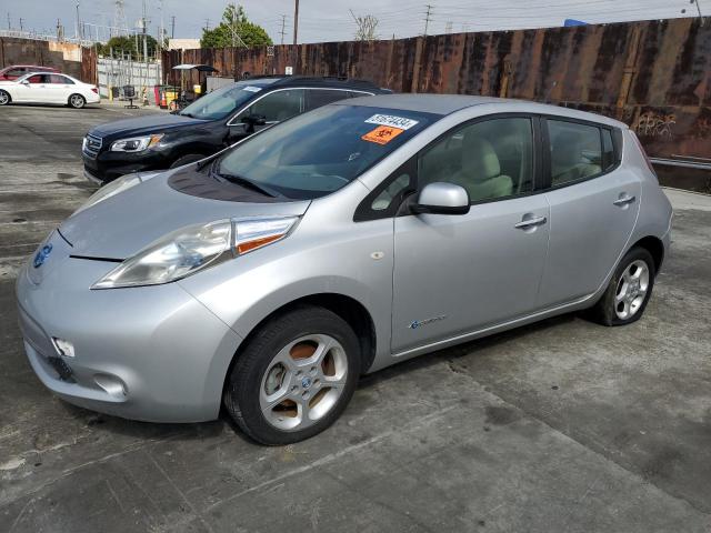 JN1AZ0CP2BT002355 - 2011 NISSAN LEAF SV SILVER photo 1