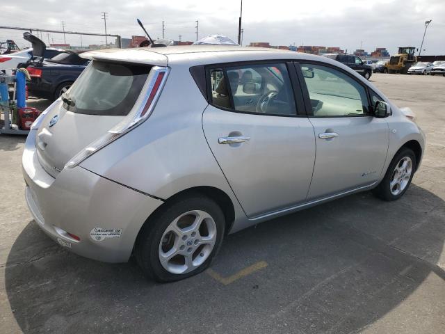 JN1AZ0CP2BT002355 - 2011 NISSAN LEAF SV SILVER photo 3