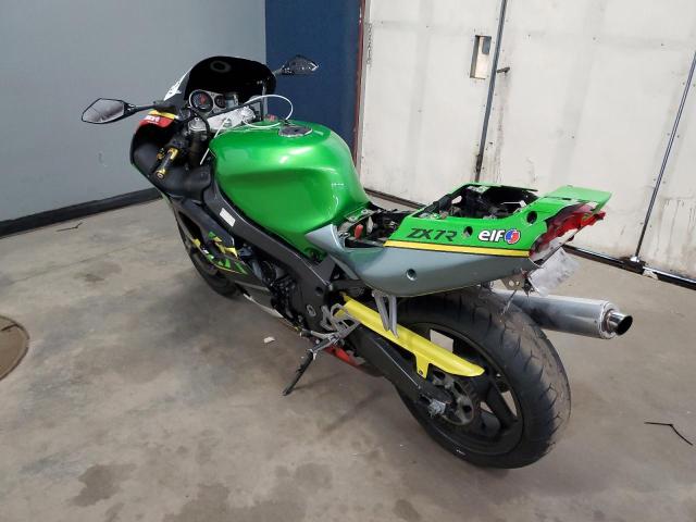 JKAZXDP101A053117 - 2001 KAWASAKI ZX750 P GREEN photo 3