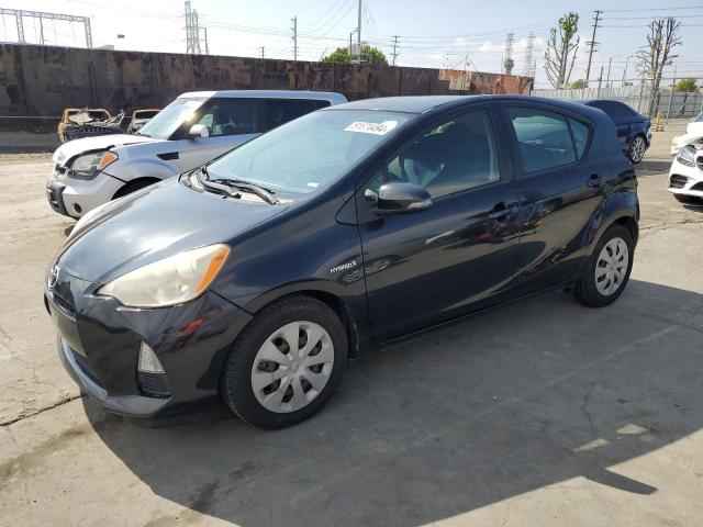 JTDKDTB30D1546416 - 2013 TOYOTA PRIUS C BLACK photo 1