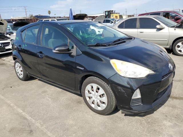 JTDKDTB30D1546416 - 2013 TOYOTA PRIUS C BLACK photo 4