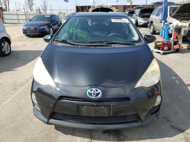 JTDKDTB30D1546416 - 2013 TOYOTA PRIUS C BLACK photo 5