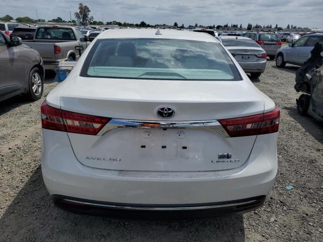 4T1BD1EB2GU056498 - 2016 TOYOTA AVALON HYBRID WHITE photo 6