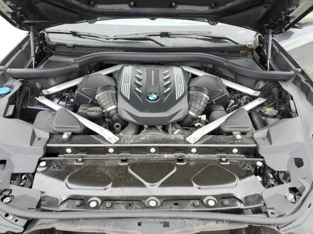 5UXCY8C05LLE40381 - 2020 BMW X6 M50I BLACK photo 12