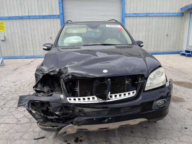 4JGBB86E58A319626 - 2008 MERCEDES-BENZ ML 350 BLACK photo 5