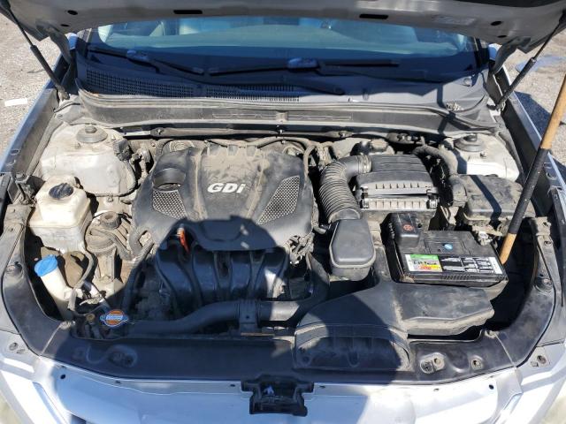 5NPEB4AC7BH107276 - 2011 HYUNDAI SONATA GLS SILVER photo 11