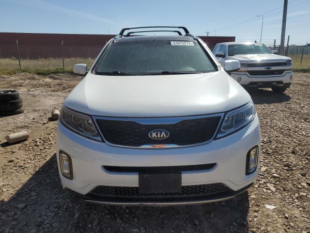 5XYKWDA75EG501848 - 2014 KIA SORENTO SX WHITE photo 5