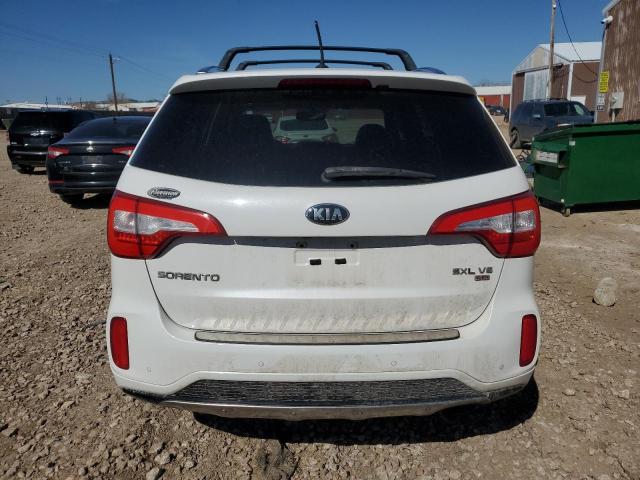 5XYKWDA75EG501848 - 2014 KIA SORENTO SX WHITE photo 6