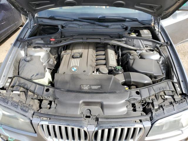 WBXPC93439WJ28173 - 2009 BMW X3 XDRIVE30I GRAY photo 11