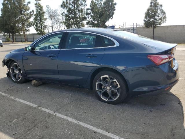 1G1ZD5ST5NF153213 - 2022 CHEVROLET MALIBU LT BLUE photo 2