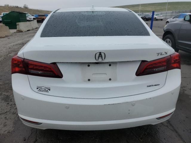 19UUB3F71GA003853 - 2016 ACURA TLX ADVANCE WHITE photo 6