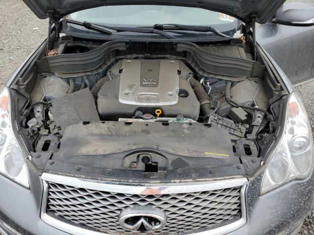 JN1BJ0RR8HM405537 - 2017 INFINITI QX50 GRAY photo 12