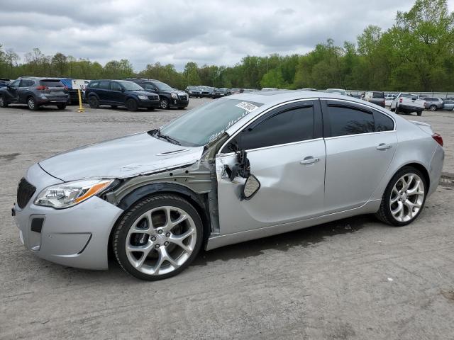 2G4GV5GX8G9100066 - 2016 BUICK REGAL GS ვერცხლისფერი ფოტო 1